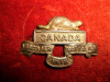M23 - Vancouver Regiment - M23 - Irish Fusiliers of Canada Collar Badge